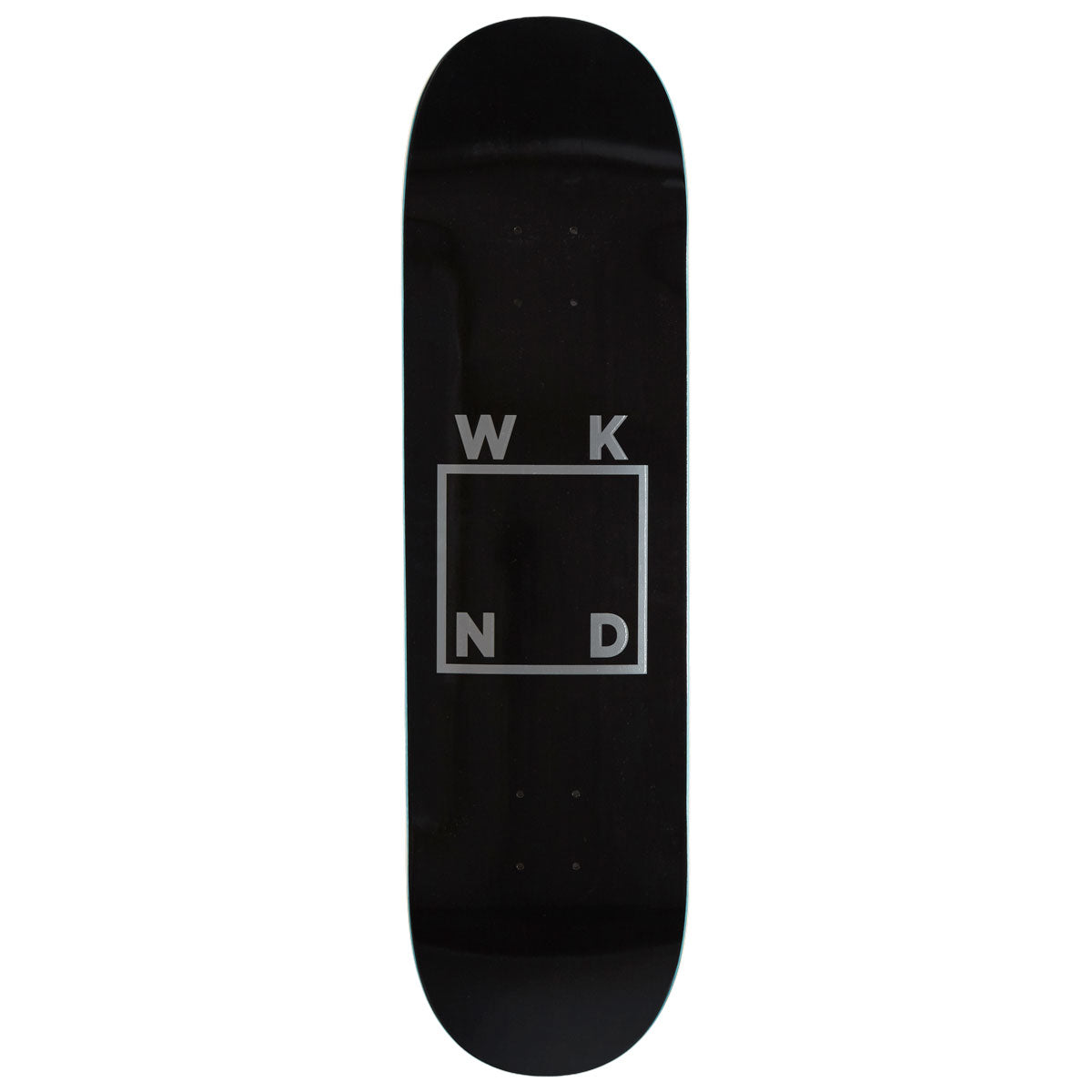 WKND Logo PS Skateboard Deck - Black/Silver - 8.375"