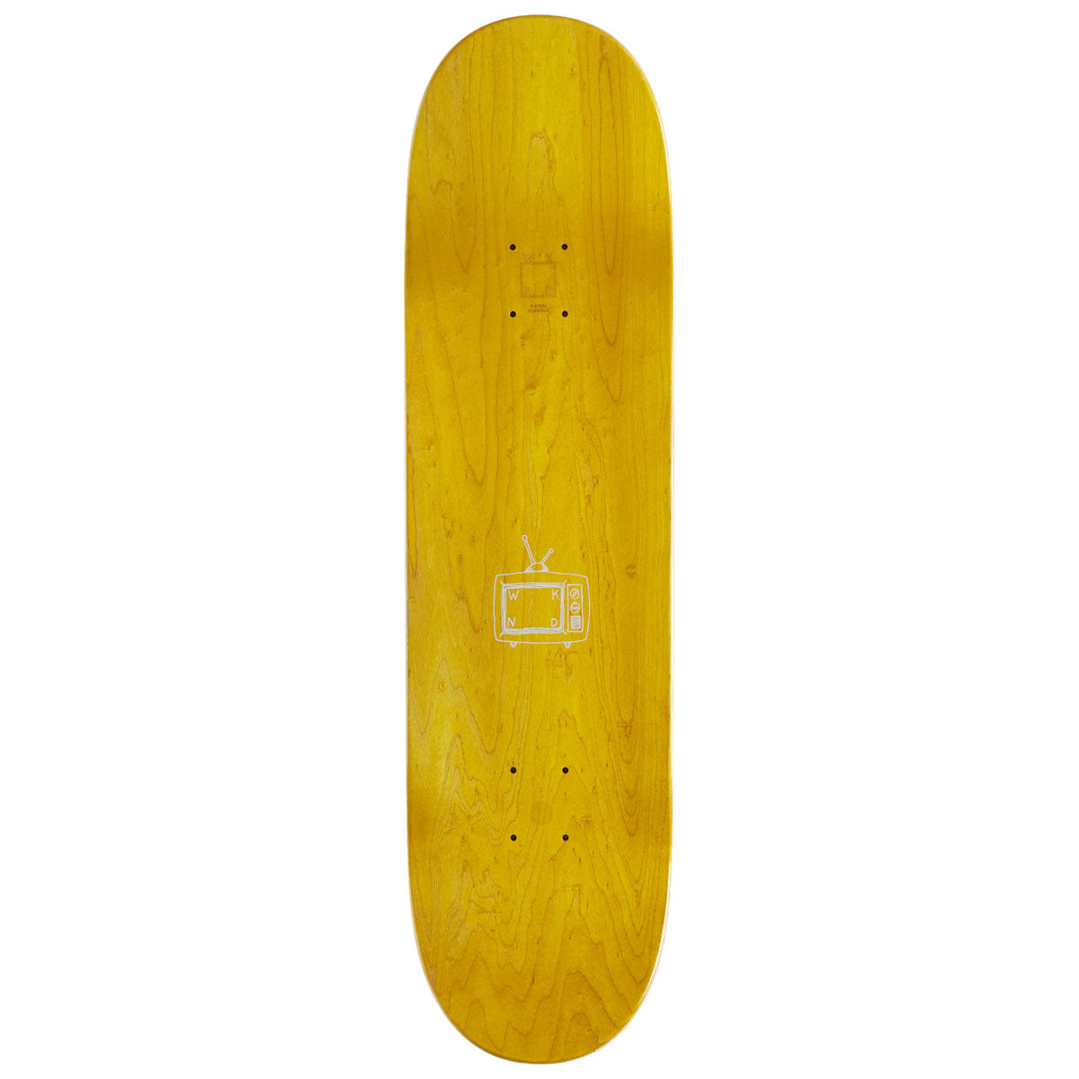 WKND Logo PS Skateboard Deck - Black/Silver - 8.375"