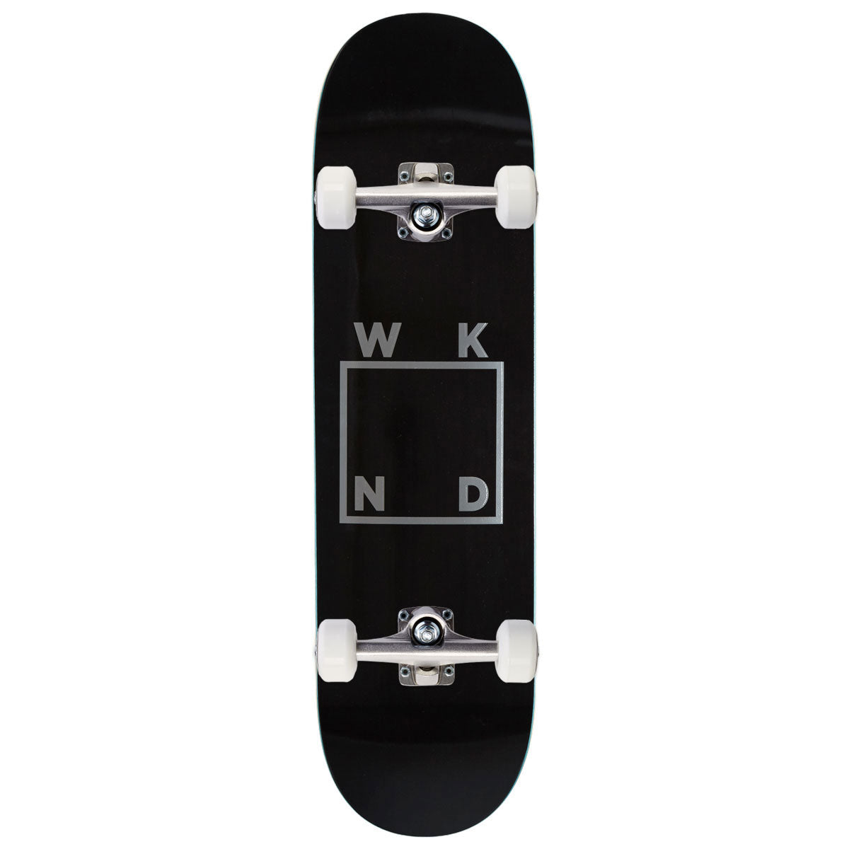 WKND Logo PS Skateboard Complete - Black/Silver - 8.375"