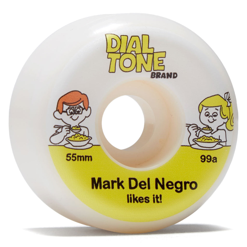 Dial Tone Mark Del Negro Ginger Grahams Conical 99a Skateboard Wheels - 55mm