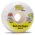 Dial Tone Mark Del Negro Ginger Grahams Conical 99a Skateboard Wheels - 55mm