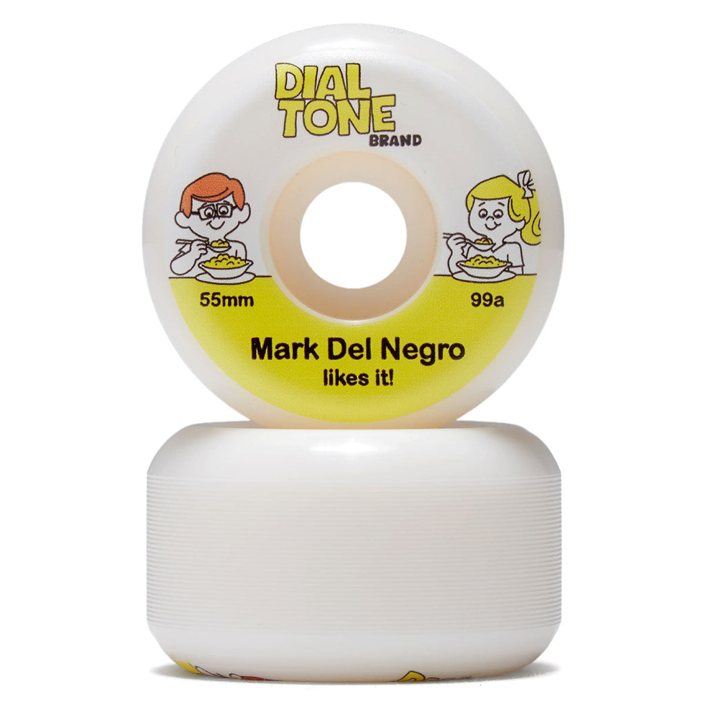 Dial Tone Mark Del Negro Ginger Grahams Conical 99a Skateboard Wheels - 55mm