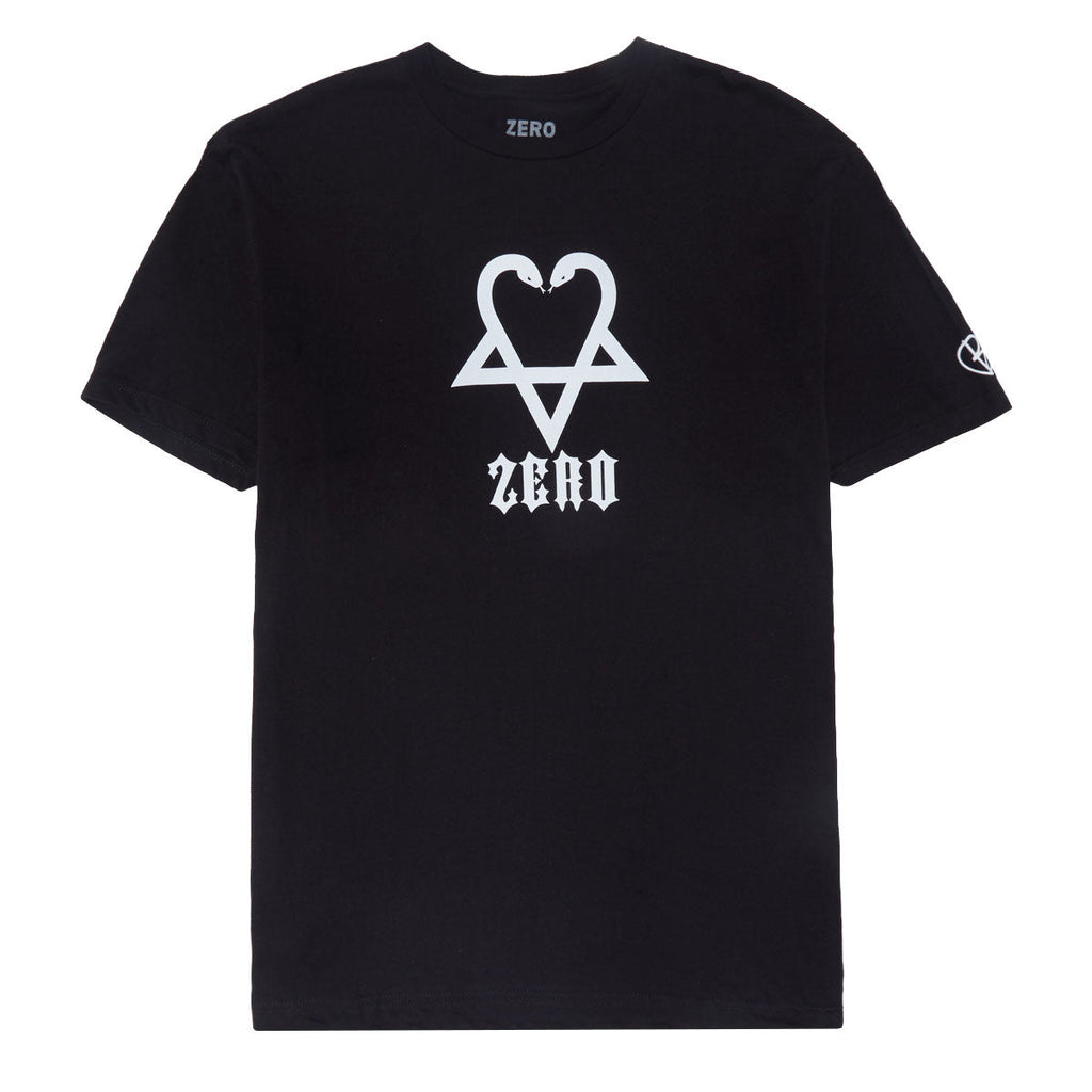 Zero x Bam Heart Small T-Shirt - Black