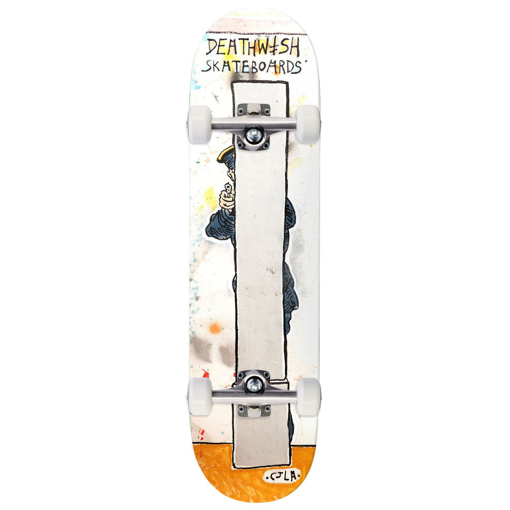 Deathwish Yuri Facchini Take Cover Skateboard Complete - 8.38"