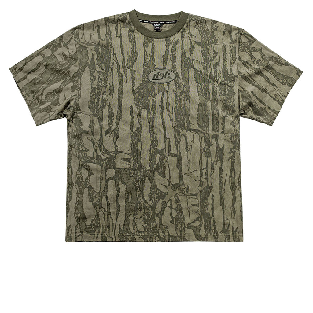 DGK Cortex Knit T-Shirt - Bark Camo