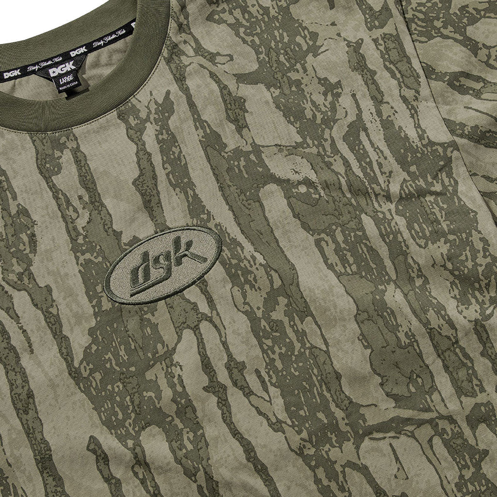 DGK Cortex Knit T-Shirt - Bark Camo