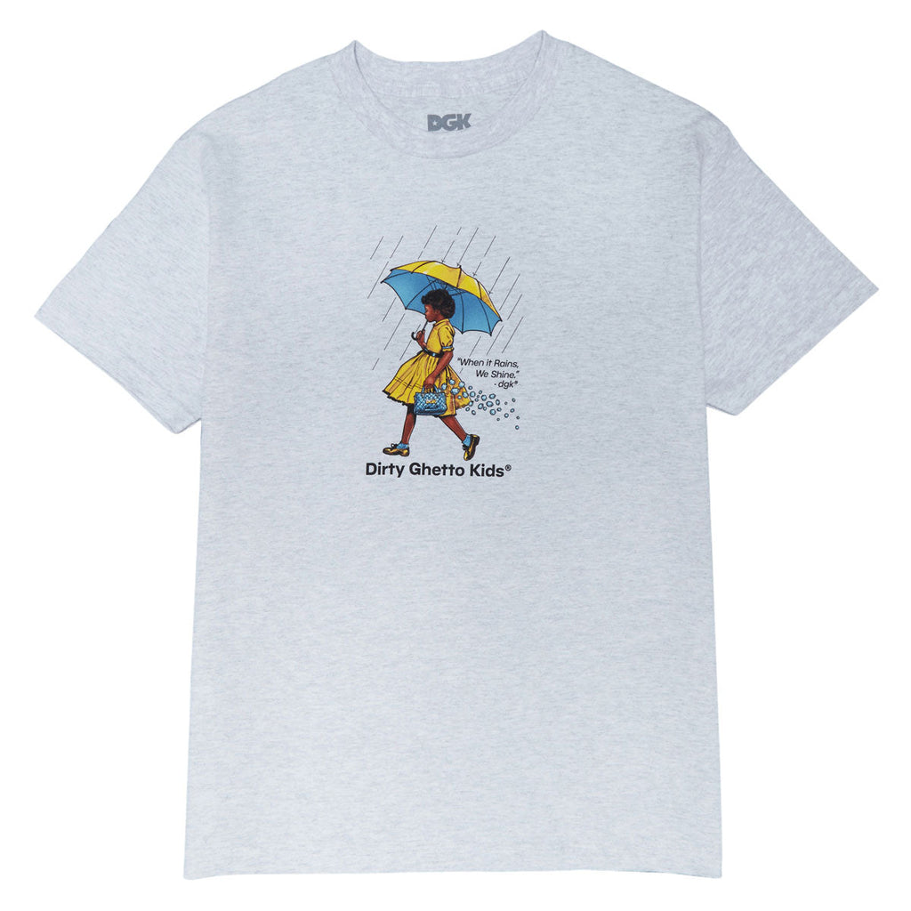 DGK Rain Or Shine T-Shirt - Ash Gray