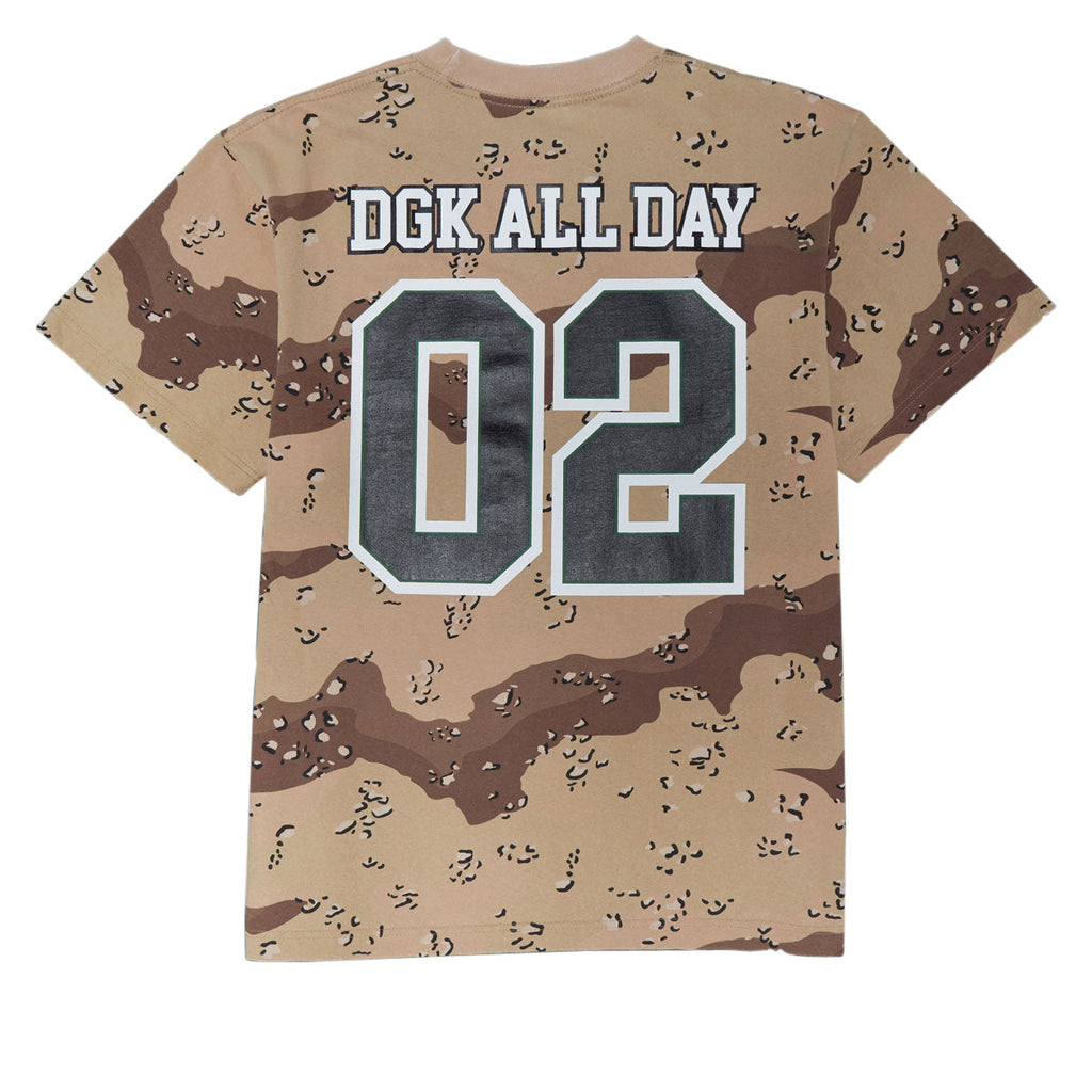 DGK Slam Dunk Boxy T-Shirt - Desert Camo