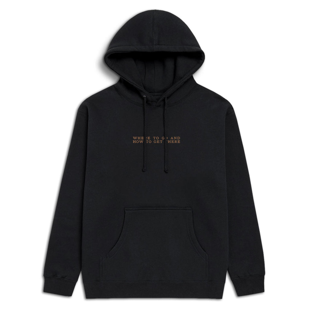 CCS x Zanereti Where To Go Hoodie - Black