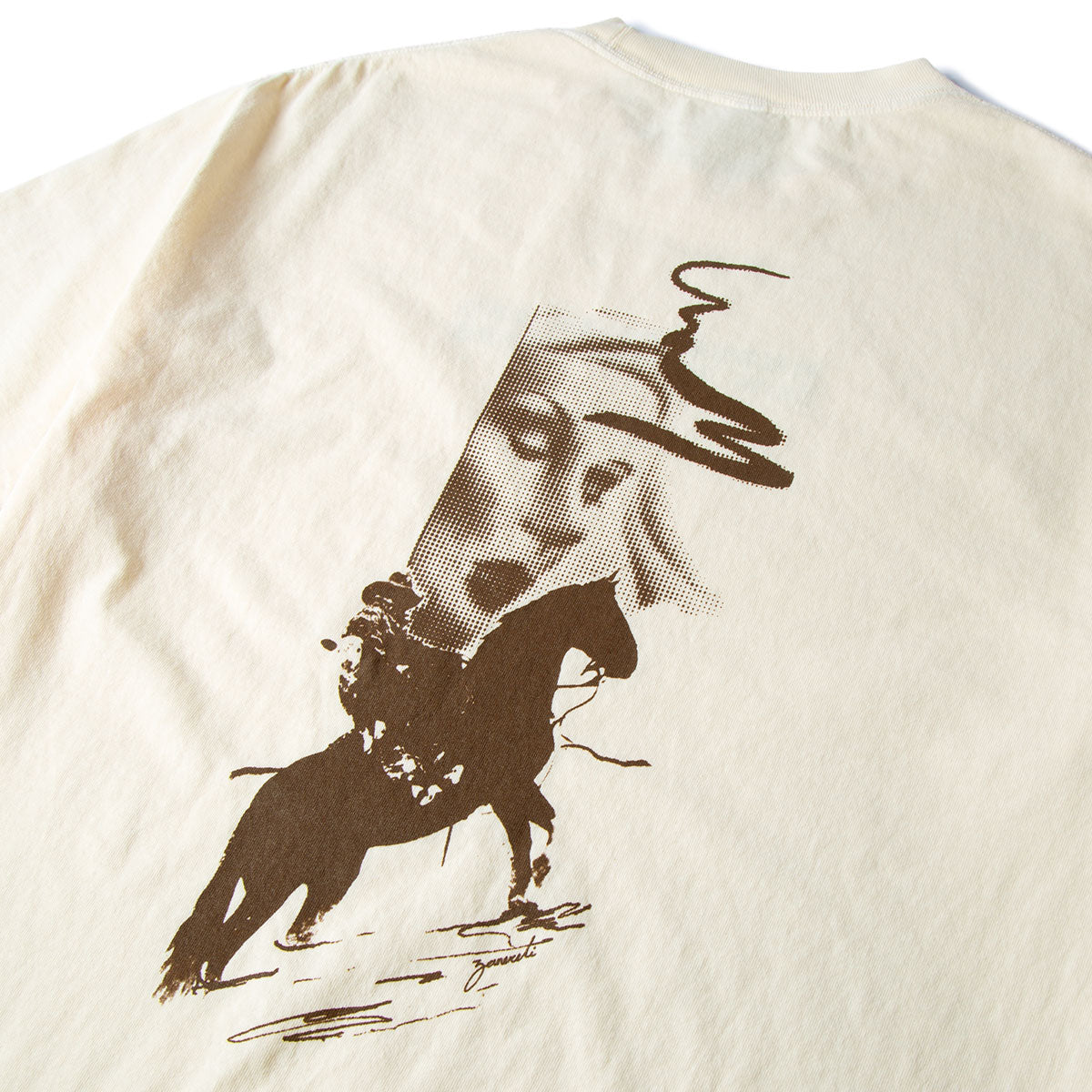 CCS x Zanereti Where To Go T-Shirt - Faded Cream