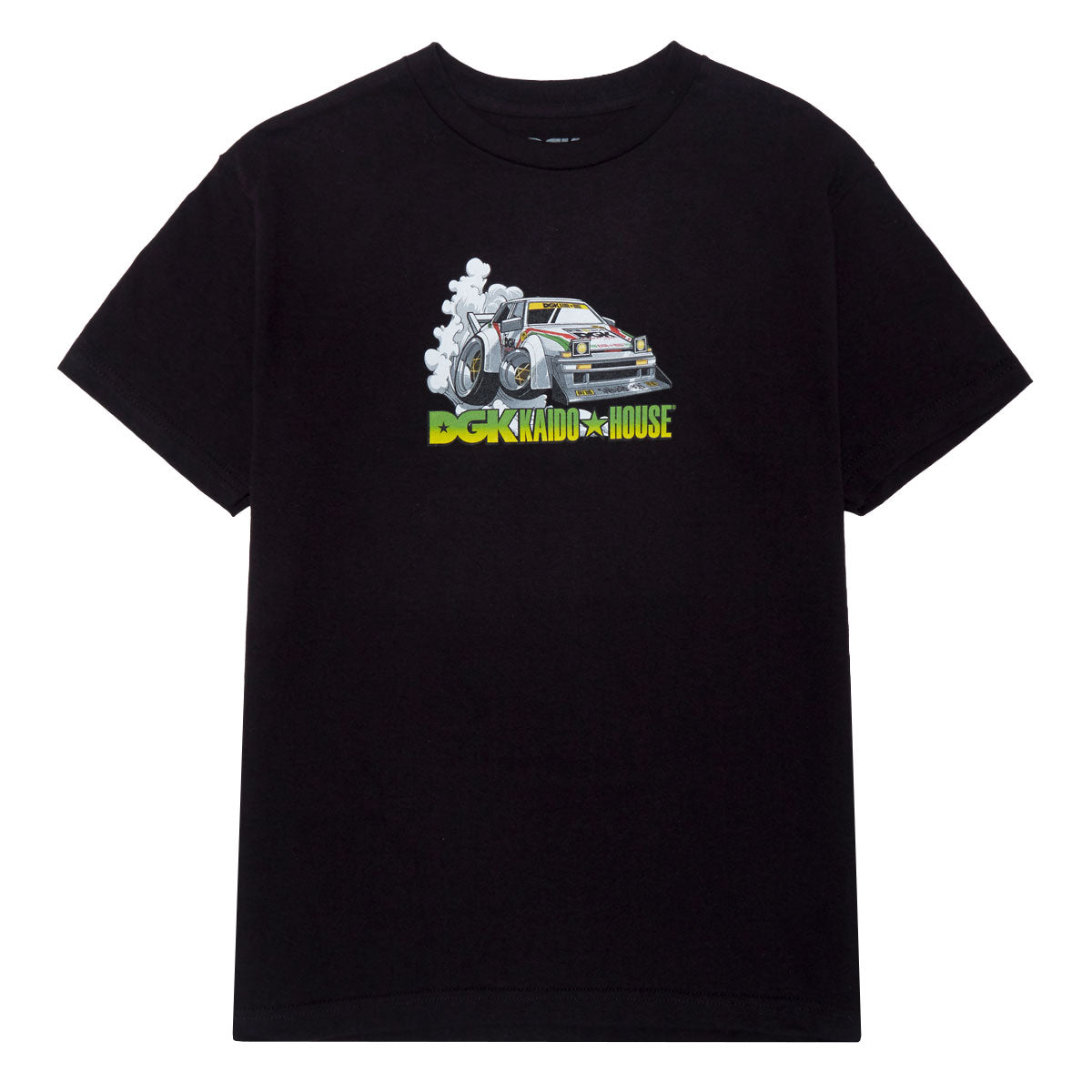 DGK x Kaido House Wide Open T-Shirt - Black