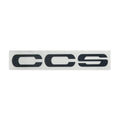 CCS New Logo Decal Sticker - Black - 6"