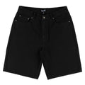 Welcome Chasm Baggy Denim Shorts - Washed Black