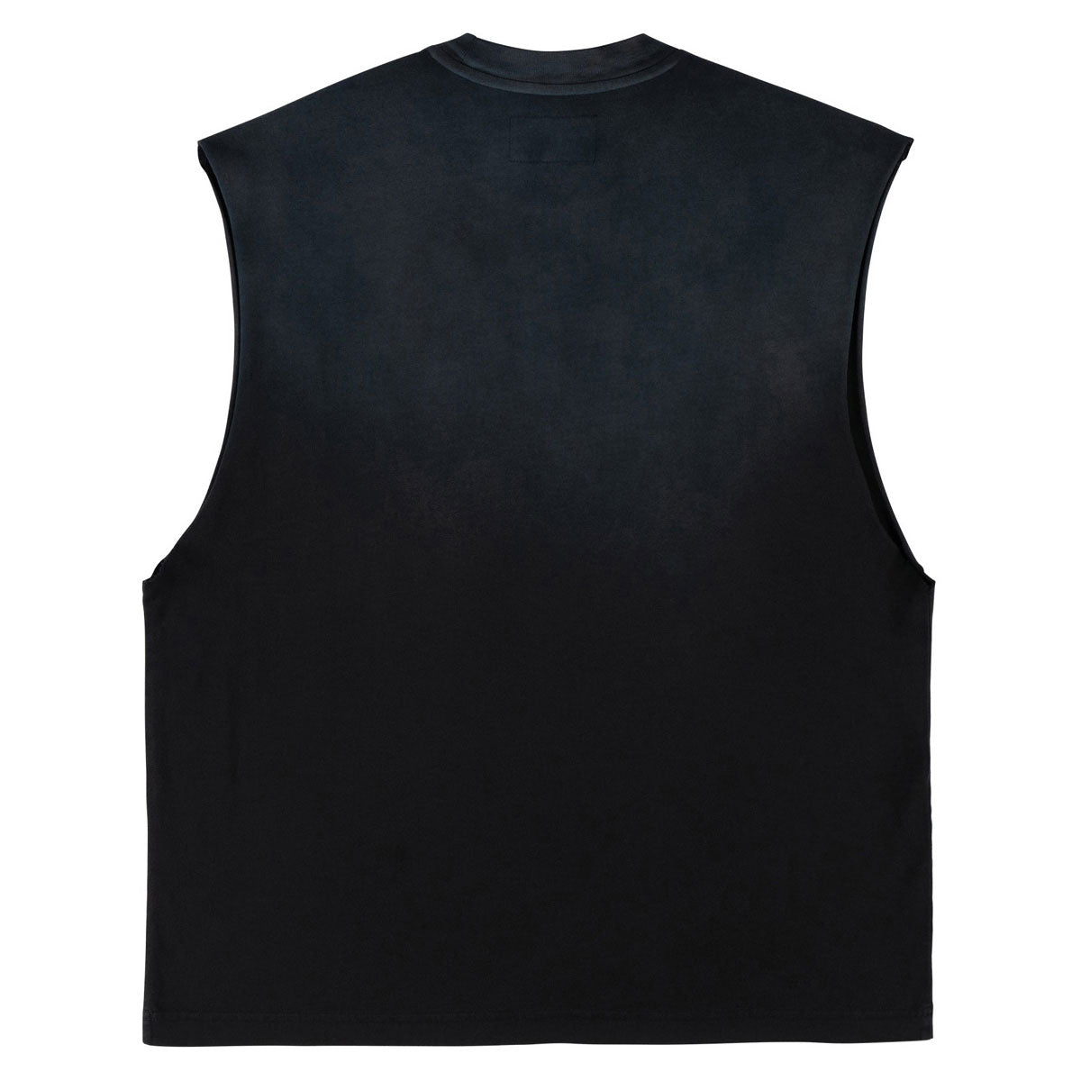 Welcome Vamp Knit Tank Top - Black Sun Fade