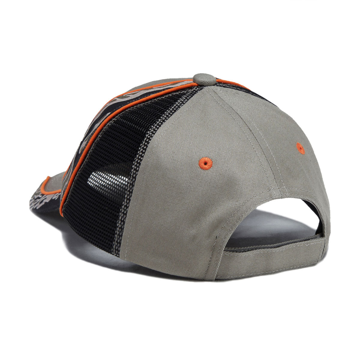 XLarge Red Head Hybrid 6 Panel Hat - Olive