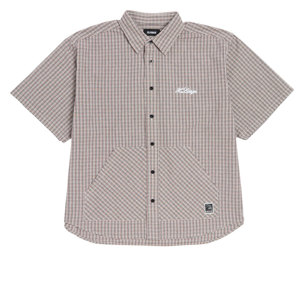 XLarge Check Double Sleeves Shirt - Beige
