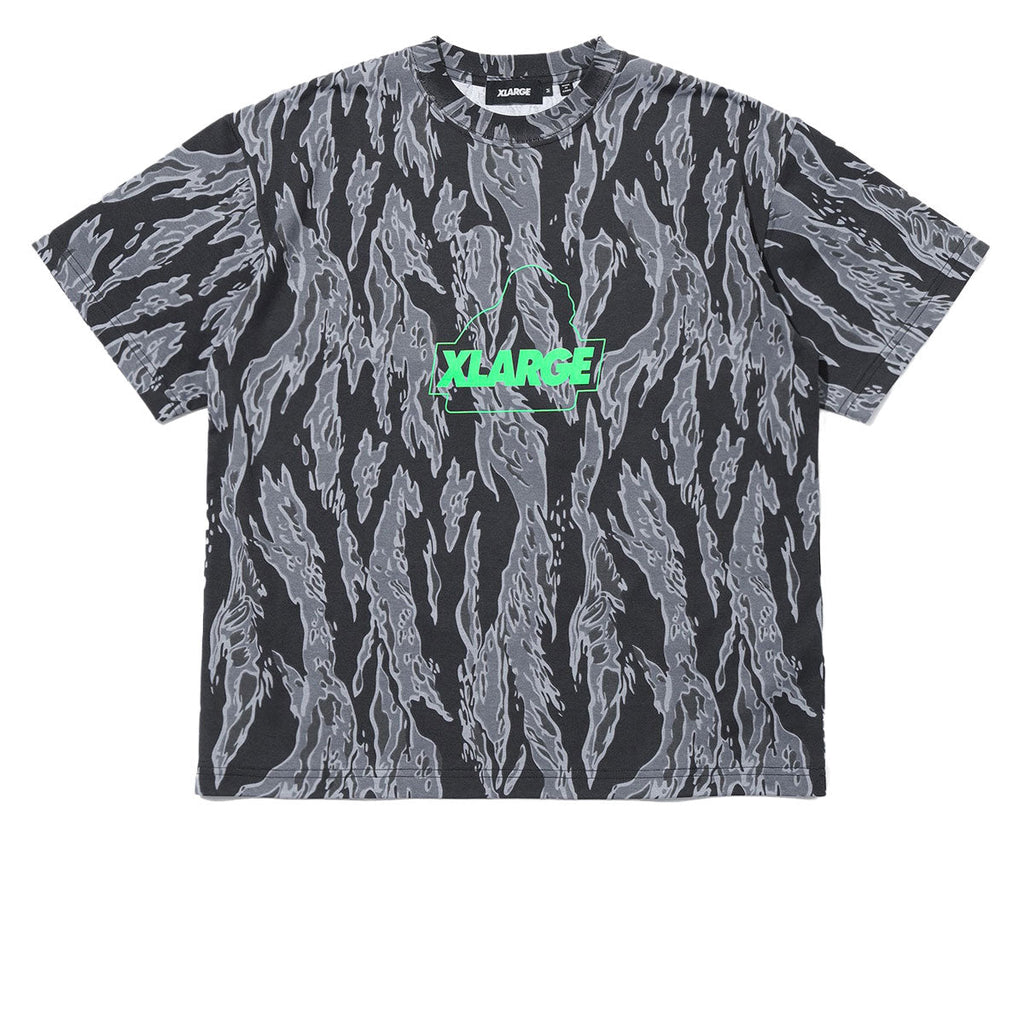 XLarge Camo Urban Logo T-Shirt - Charcoal