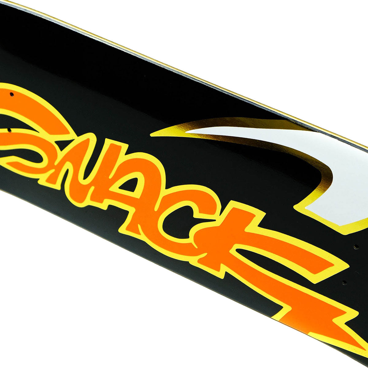 Snack Stroke Skateboard Deck - Black - 8.50"