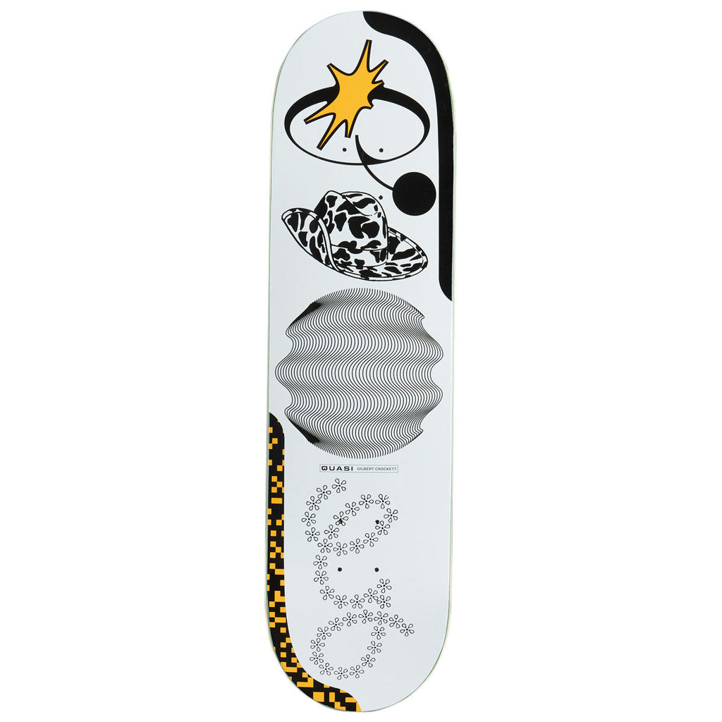 Quasi Crockett Bellyachin' Skateboard Deck - 8.25"
