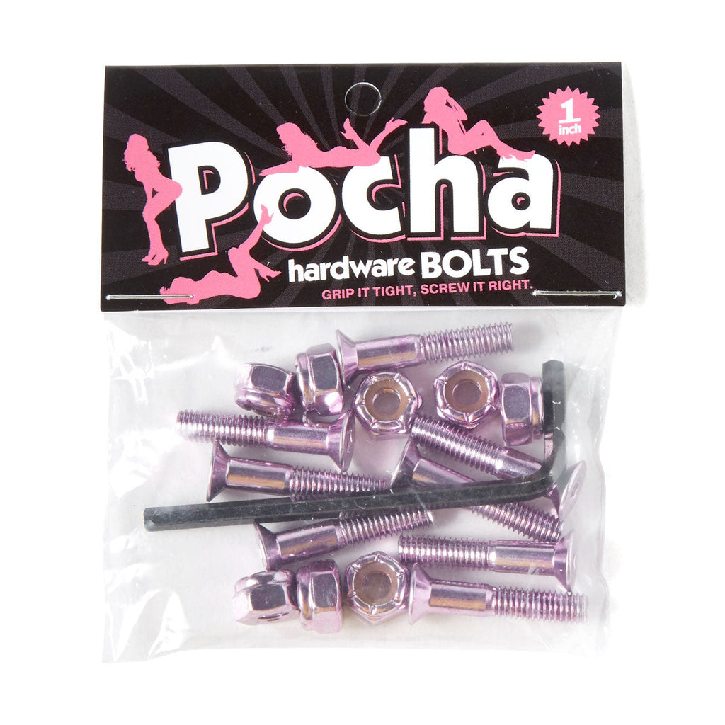 Pocha World Party Allen Hardware - Pink - 1"