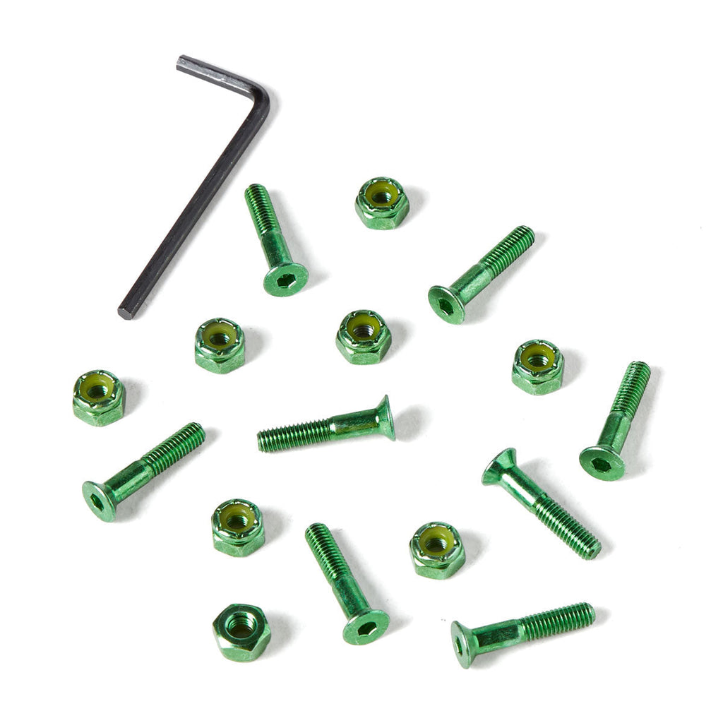 Pocha World Party Allen Hardware - Green - 1"