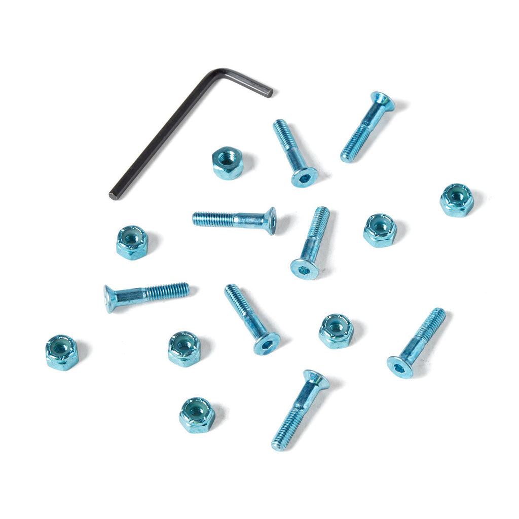 Pocha World Party Allen Hardware - Blue - 1"