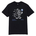 Pocha World Doodle Sk8 T-Shirt - Black