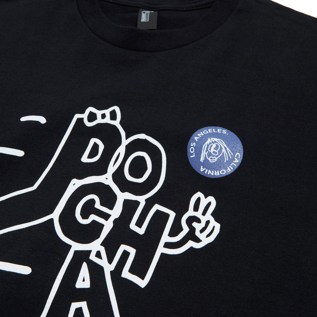 Pocha World Doodle Sk8 T-Shirt - Black