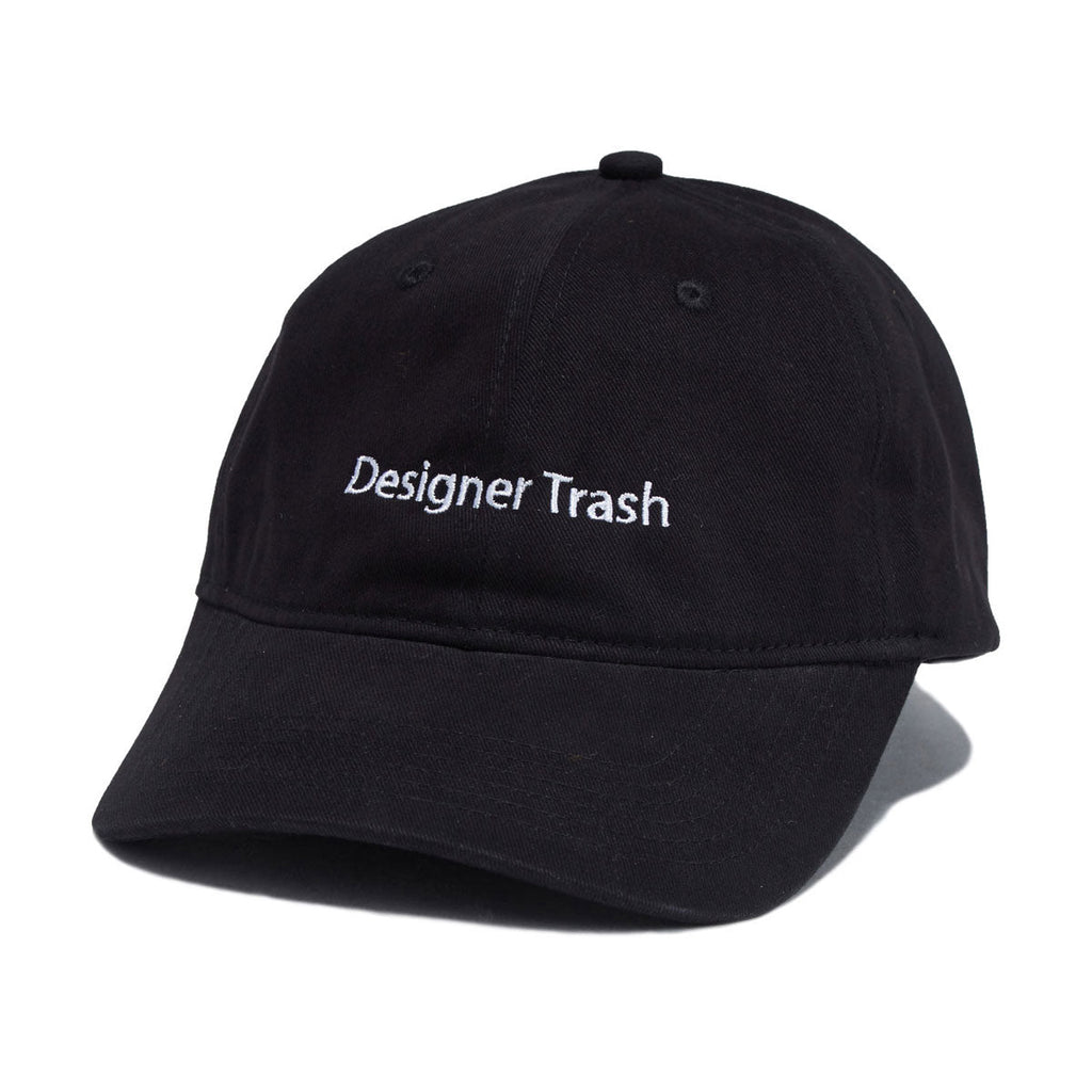 Designer Trash Dad Hat - Black