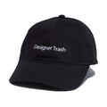 Designer Trash Dad Hat - Black