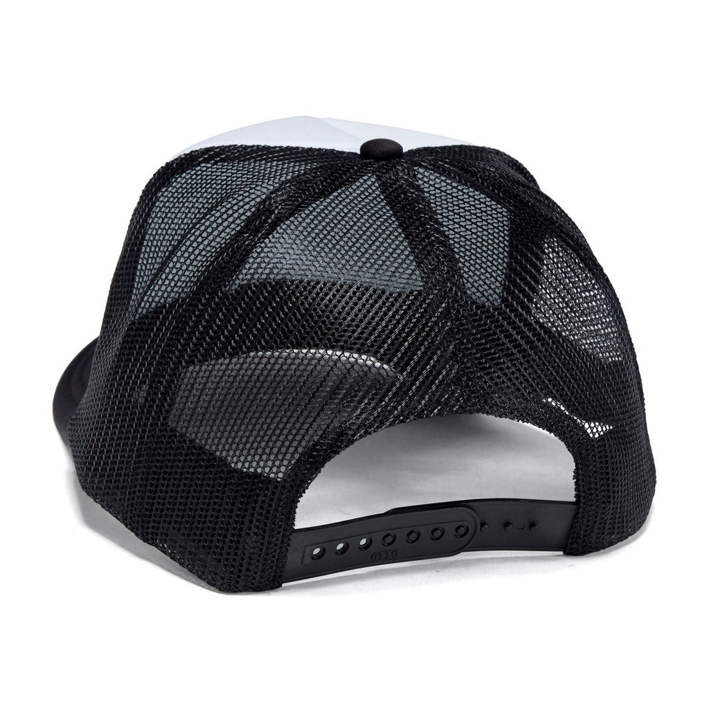 Designer Trash Trucker Hat - White