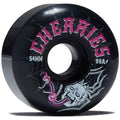 Cherries Spiders Conical Shape 99a Skateboard Wheels - Black - 54mm