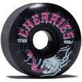 Cherries Spiders Conical Shape 99a Skateboard Wheels - Black - 57mm