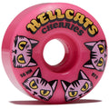 Cherries HellCats Conical Shape 97a Skateboard Wheels - Pink - 56mm