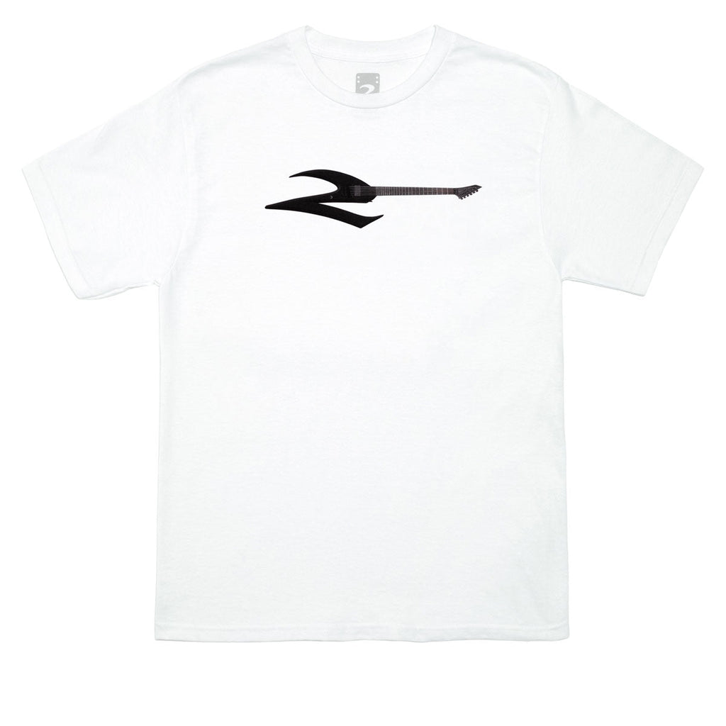 2 Riser Pads Guitar T-Shirt - White