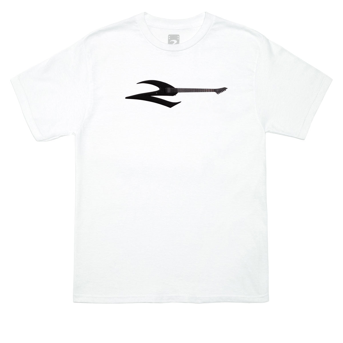 2 Riser Pads Guitar T-Shirt - White