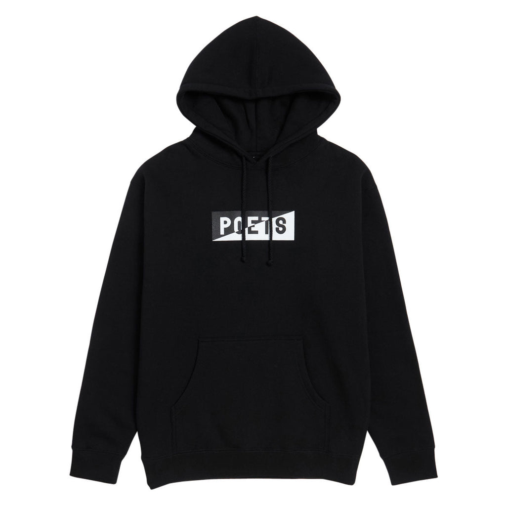 Poets Cinzano Screened Hoodie - Black