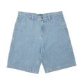 Passport Workers Club Jean Shorts - Washed Light Indigo