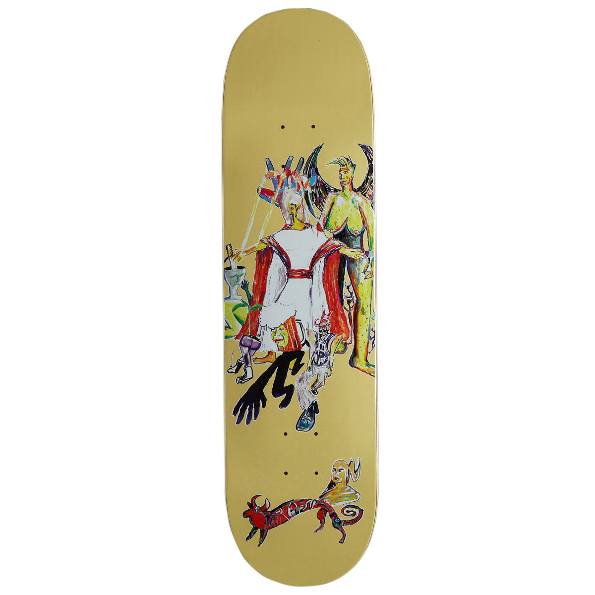 Passport Heaven & Hell Series Bull Skateboard Deck - 8.25"