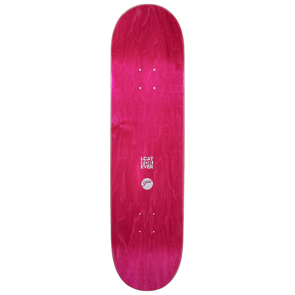 Yew I Love Yew Skateboard Deck - Green - 8.25"