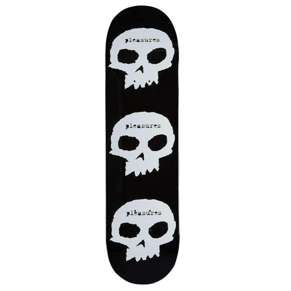 Zero x Pleasures Skulls Skateboard Deck - 8.50"