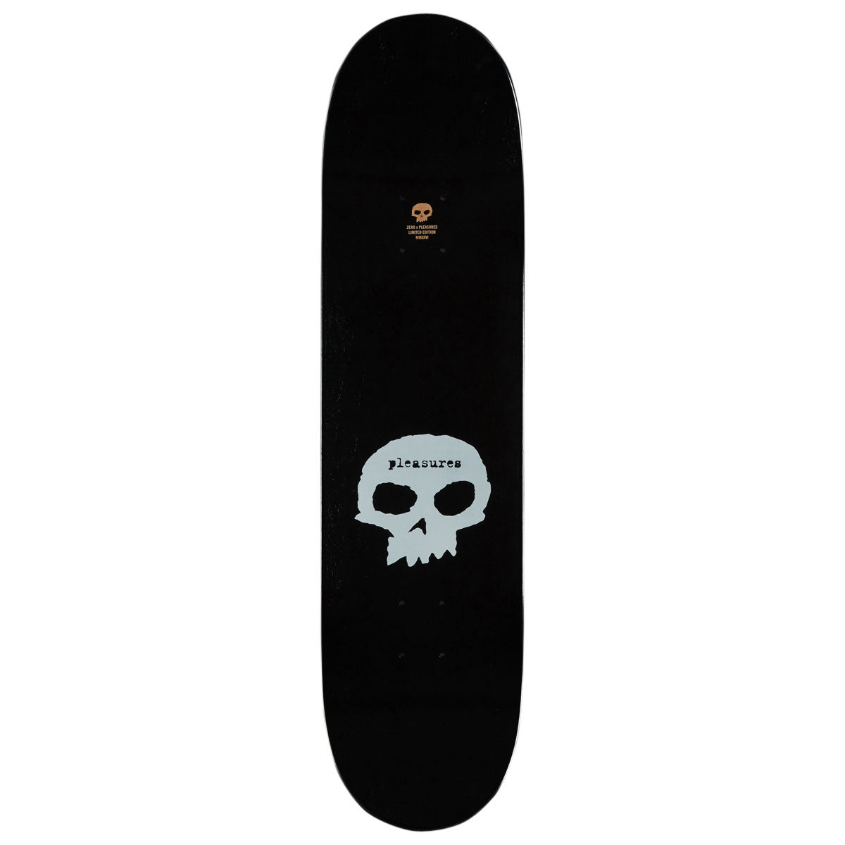 Zero x Pleasures Skulls Skateboard Deck - 8.50"