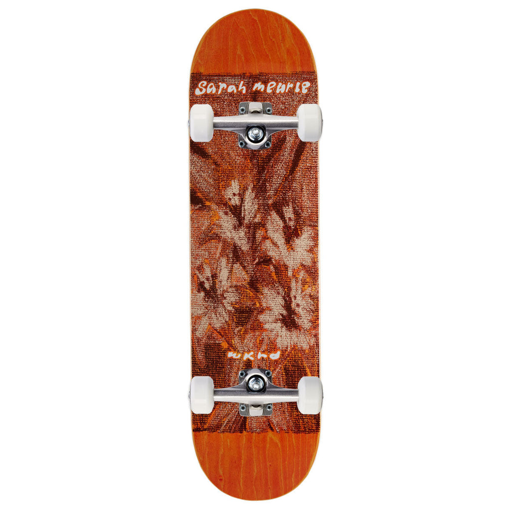 WKND Posy Sarah Meurle WB Skateboard Complete - Orange - 8.125"