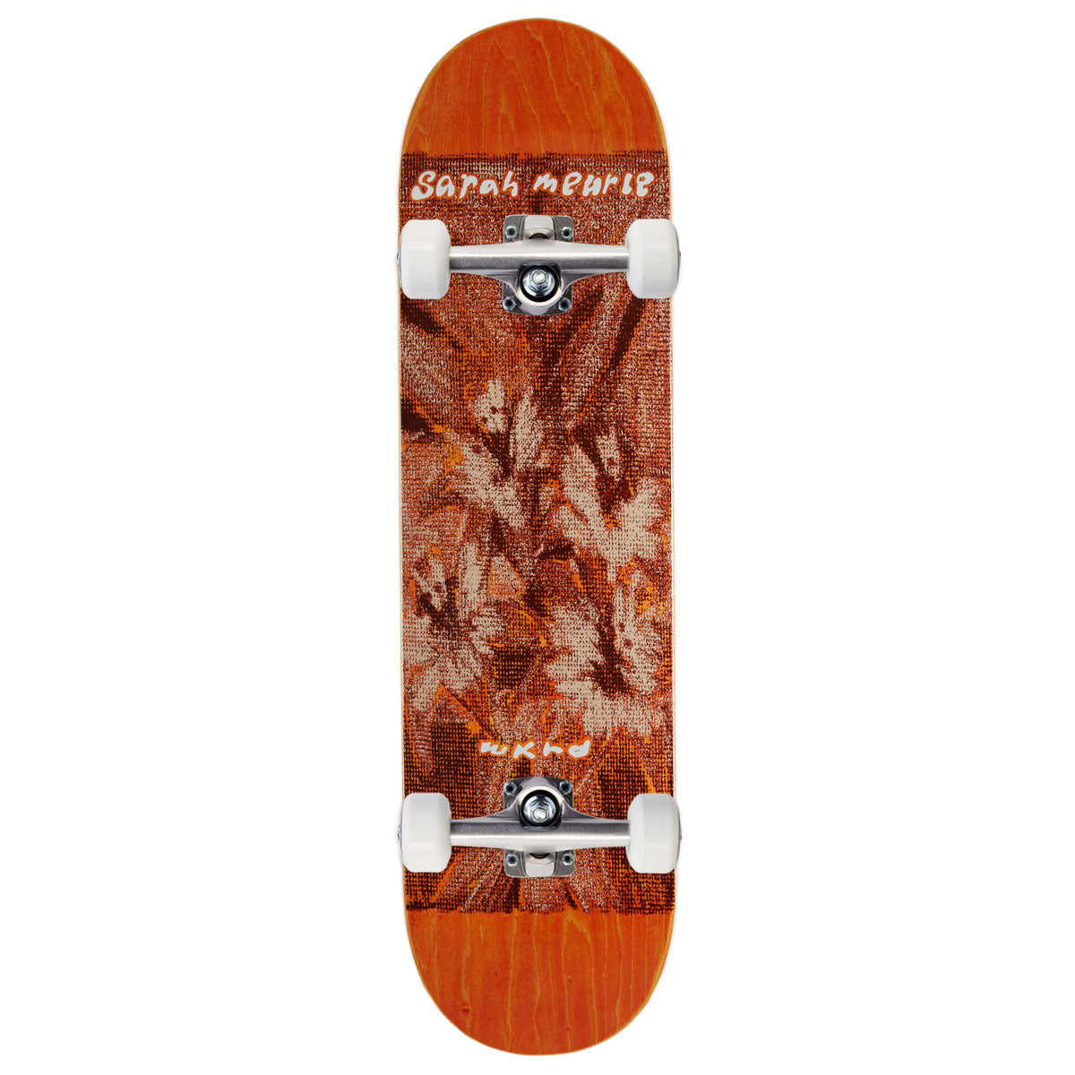 WKND Posy Sarah Meurle WB Skateboard Complete - Orange - 8.125"