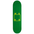 WKND Logo MC Skateboard Deck - Green - 8.25"