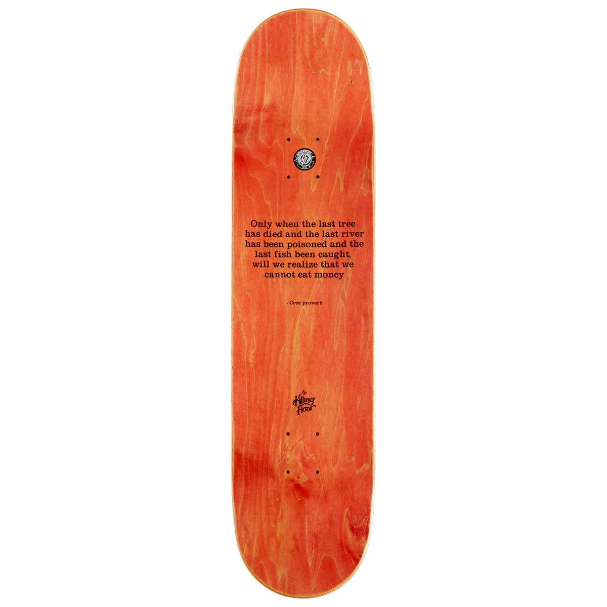 The Killing Floor Higher Ground Skateboard Deck - 8.50"