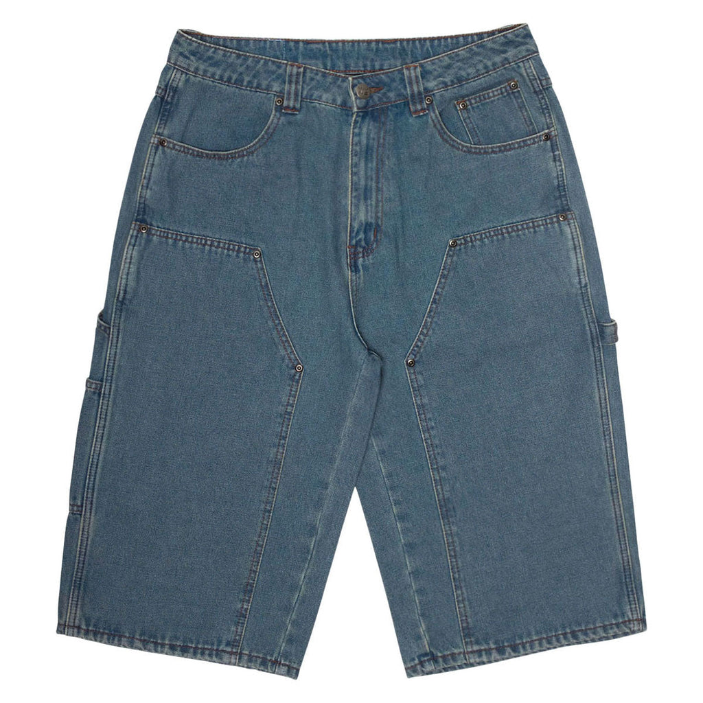 WKND Damn Near Carpenter Shorts - Washed Medium Blue