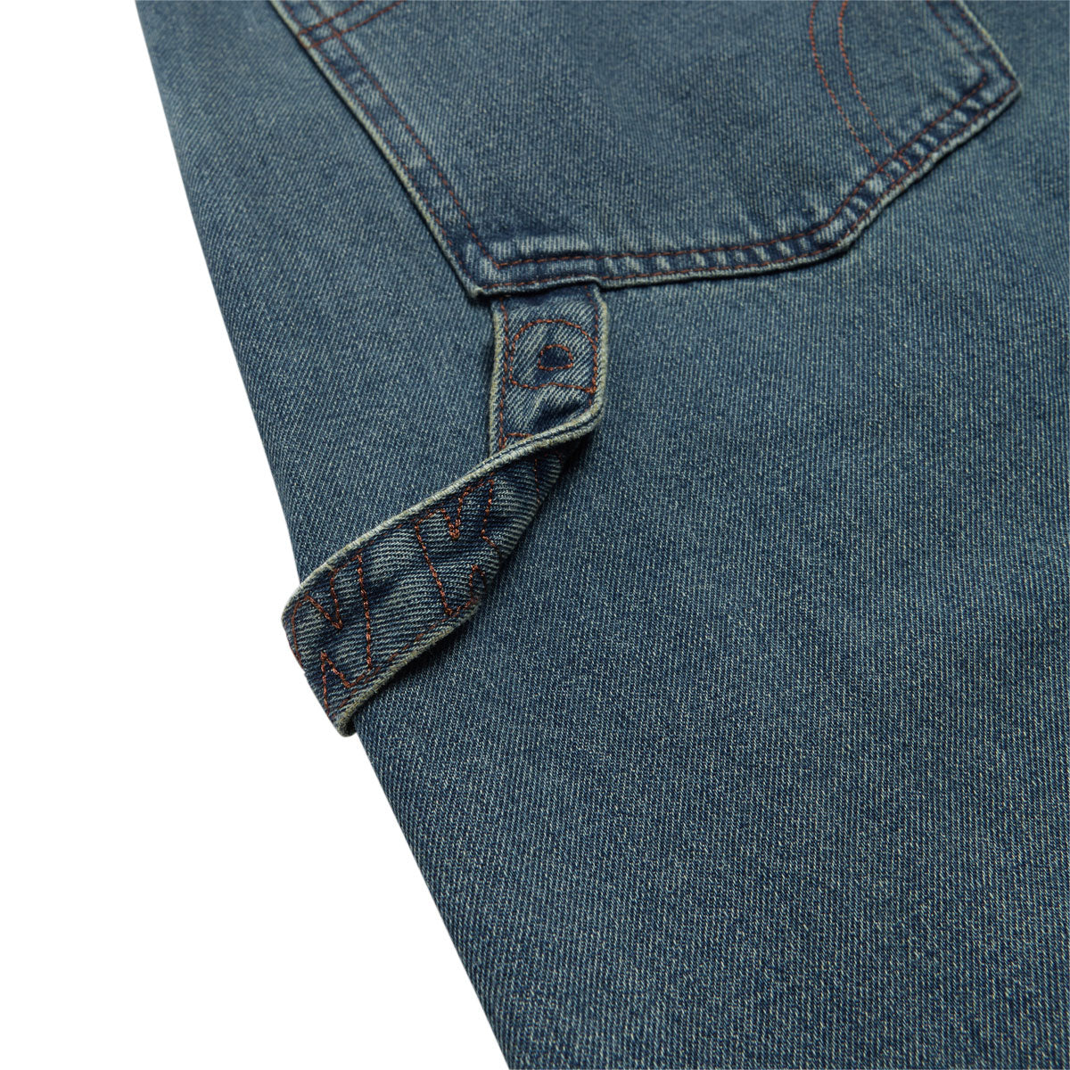 WKND Damn Near Carpenter Shorts - Washed Medium Blue