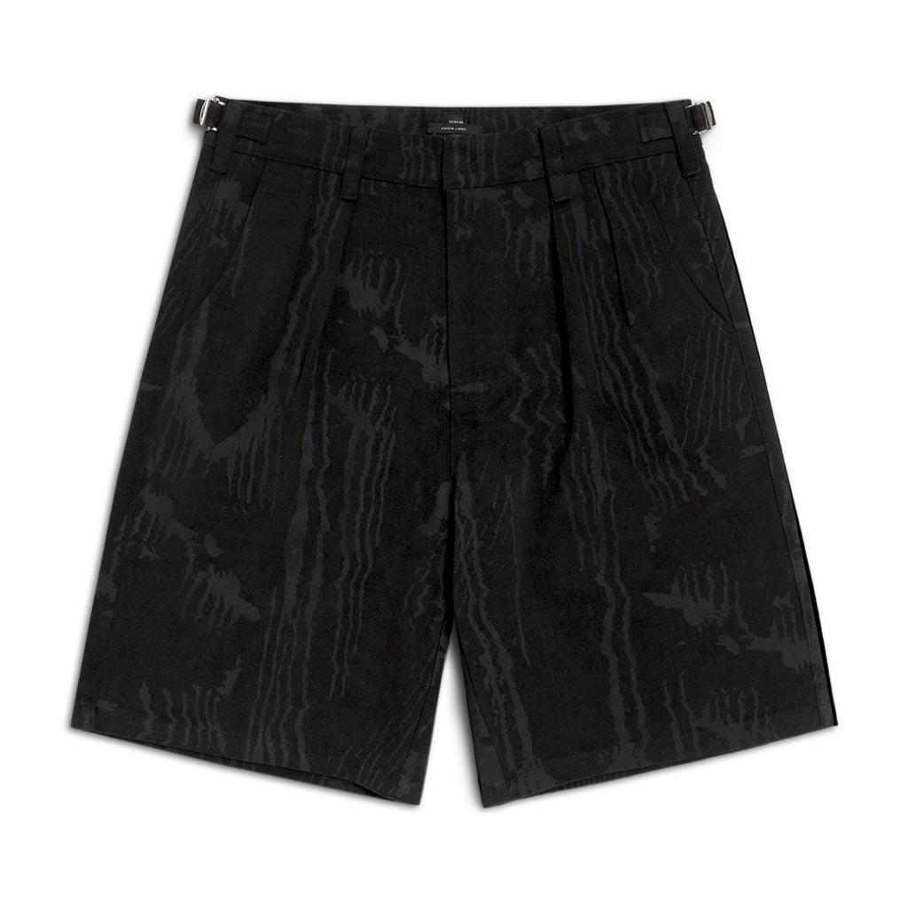 CCS Amoir Libre Pleated Shorts - Black Distortion