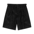 CCS Amoir Libre Pleated Shorts - Black Distortion